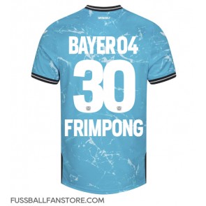 Bayer Leverkusen Jeremie Frimpong #30 Replik 3rd trikot 2023-24 Kurzarm